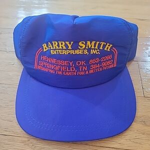Barry Smith Enterprises, Inc. Snapback Hat Cap Advertising Hat.